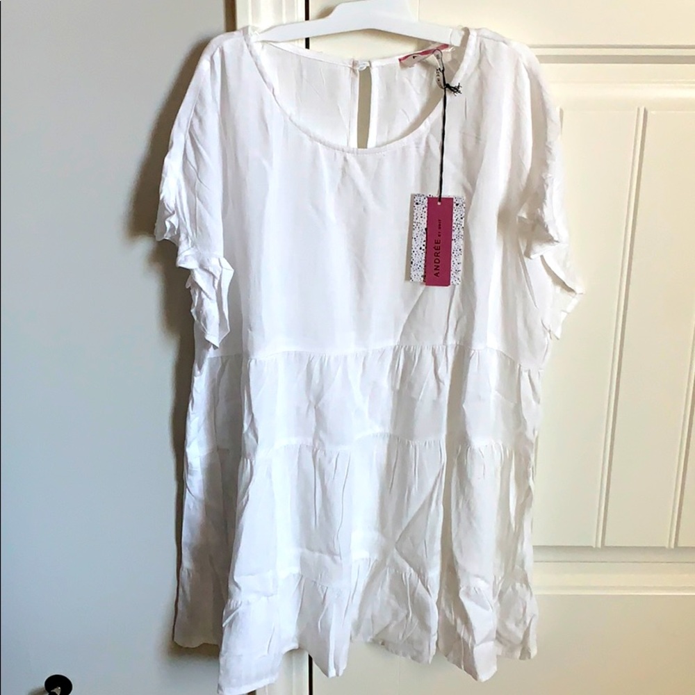 top (ivory) made by “Andrée by unit”